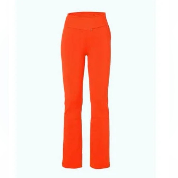 Goldbergh Pants - NET Goldbergh Women's Kate SKI Pants
(Color: Orange, Size: 34 / 4)